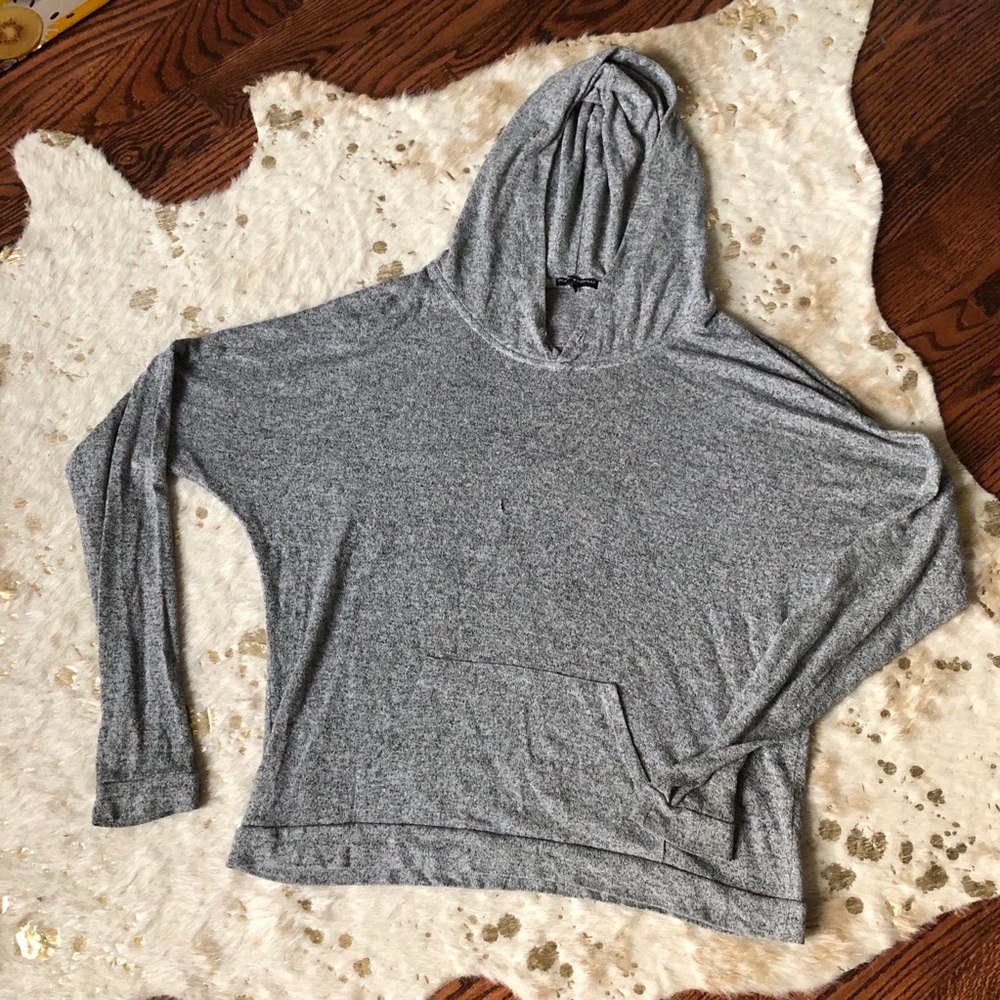 Brandy Melville grey hoodie